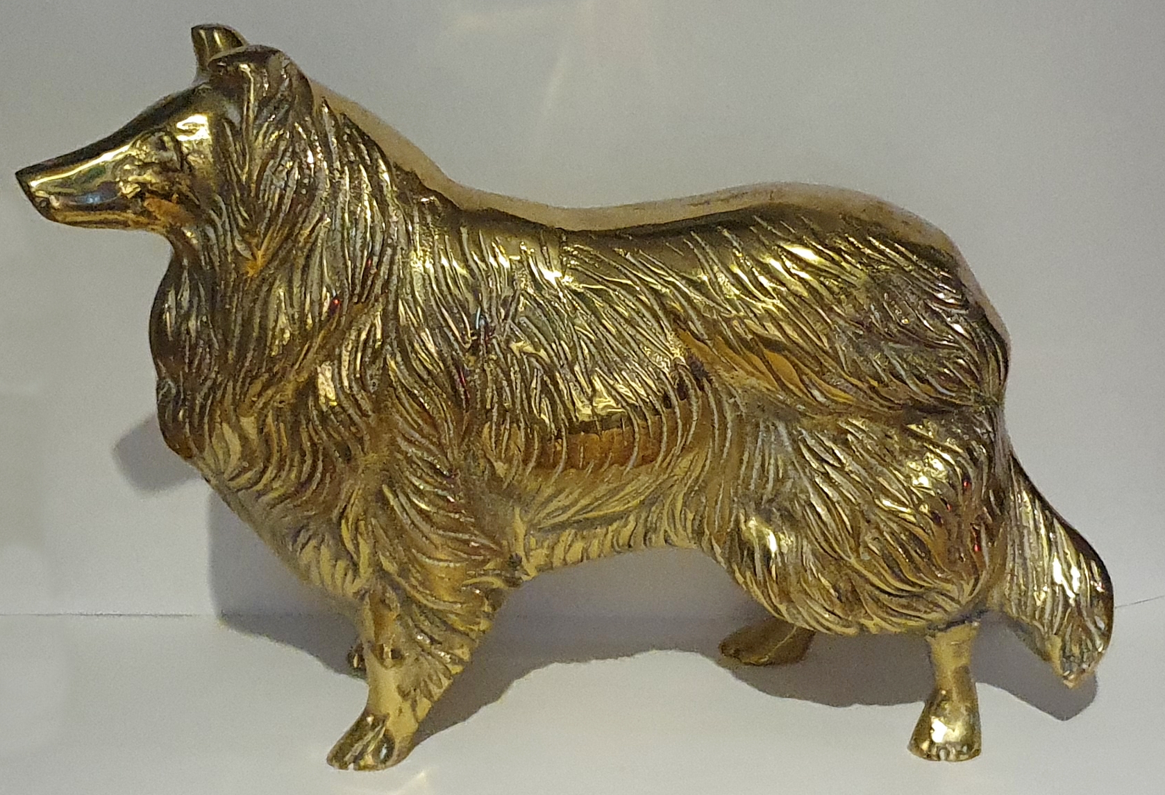 Rough Collie Tiller Pin (image for) Rough Collie Tiller Pin